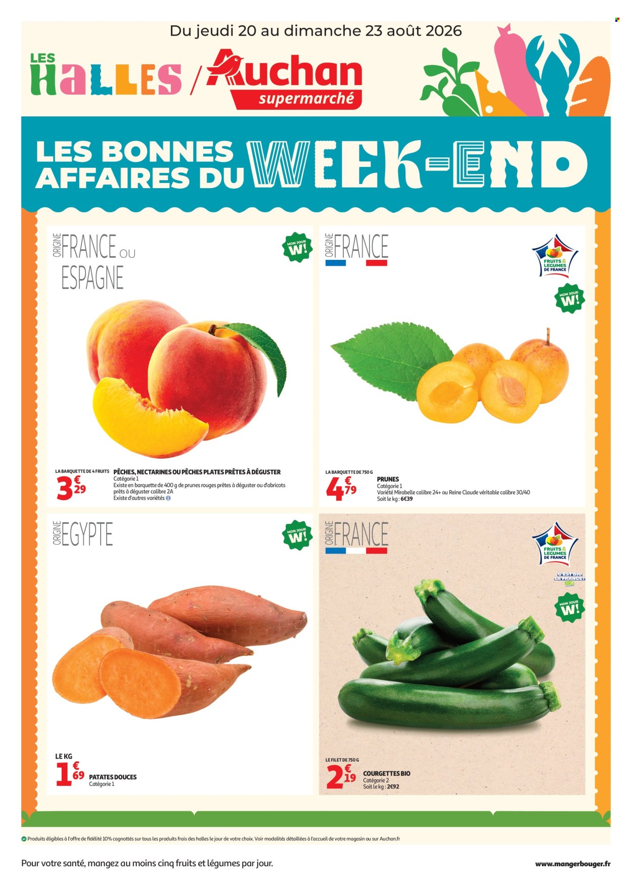 Catalogue Auchan - 20/08/2026 - 23/08/2026. Page 1