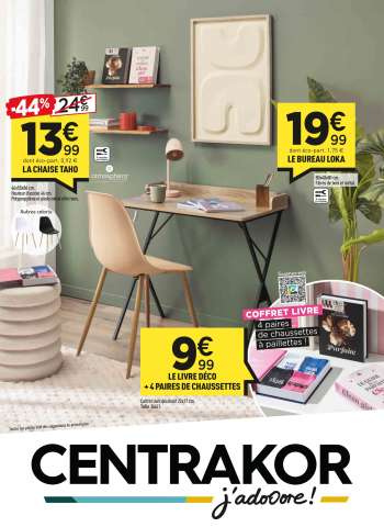 Catalogue Centrakor - 17/08/2026 - 30/08/2026.