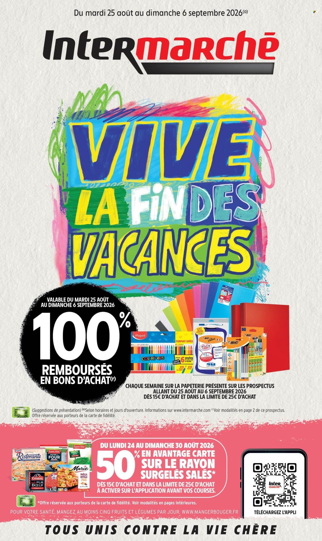 Catalogue Intermarché Contact - 25/08/2026 - 06/09/2026. Page 1