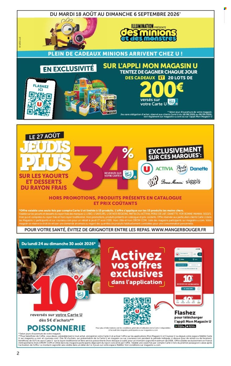Catalogue U express - 25/08/2026 - 06/09/2026. Page 2