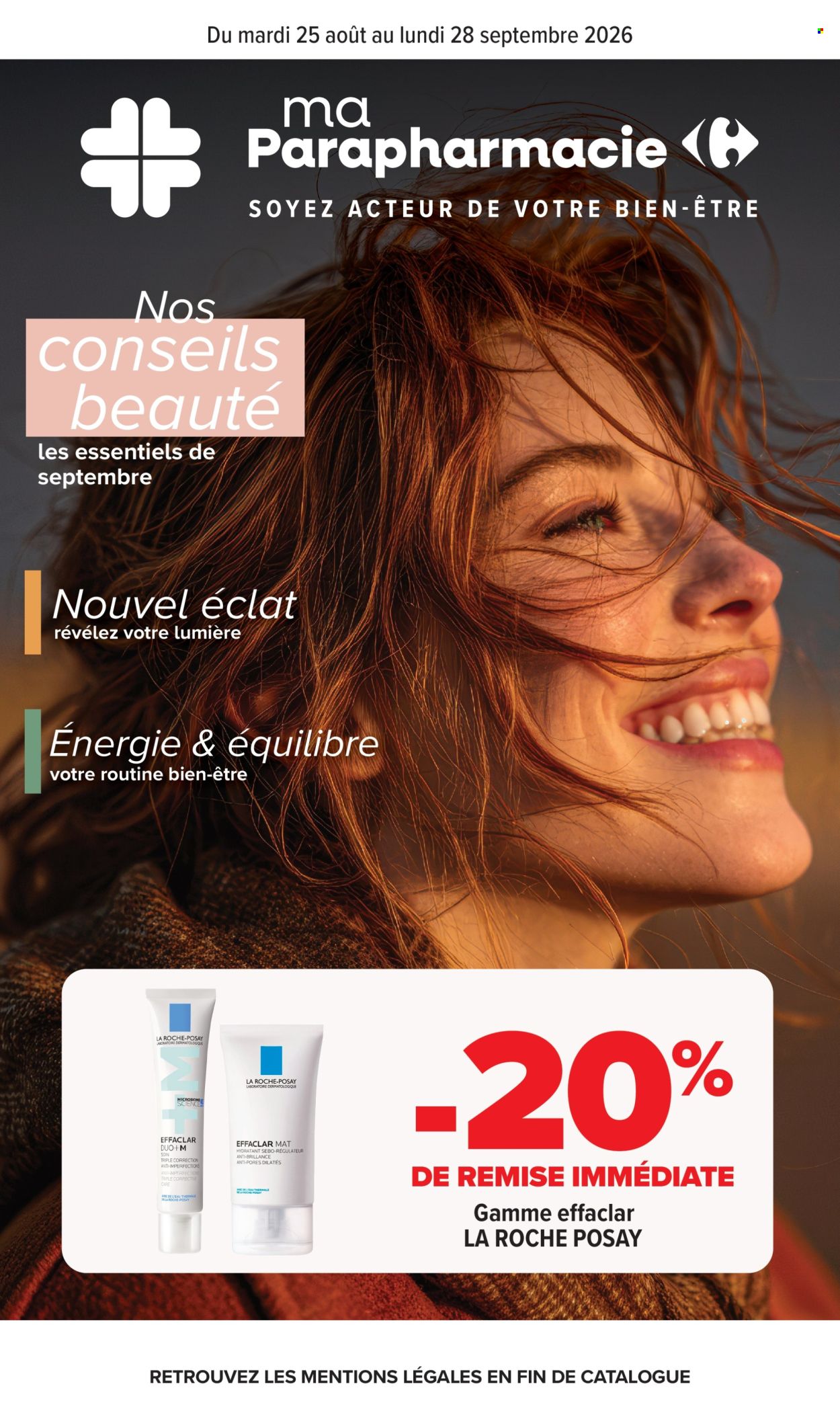 Catalogue Carrefour Hypermarchés - 25/08/2026 - 28/09/2026. Page 1