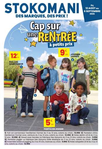Catalogue Stokomani - 12/08/2026 - 06/09/2026.