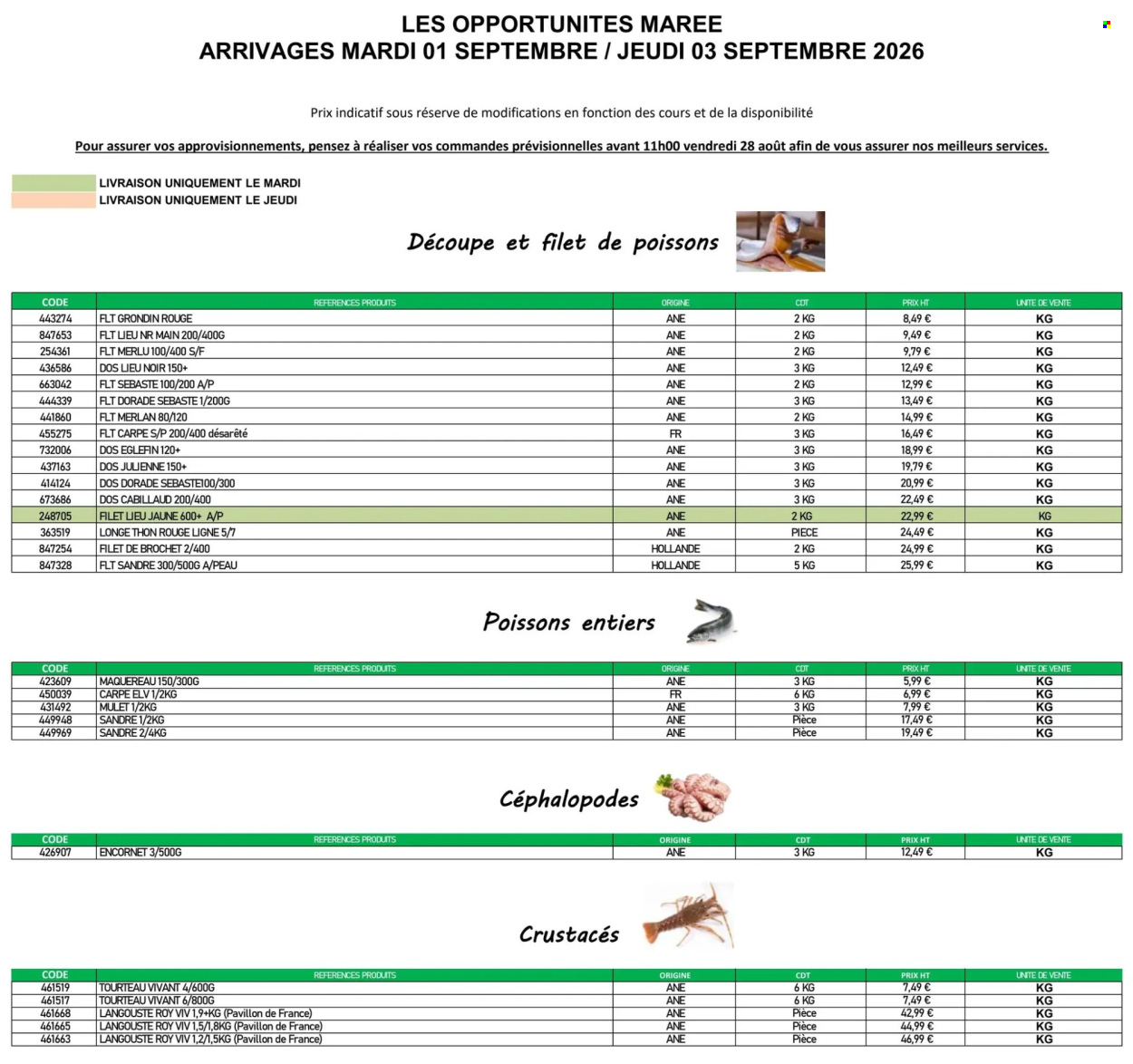 Catalogue Promocash - 01/09/2026 - 03/09/2026. Page 1