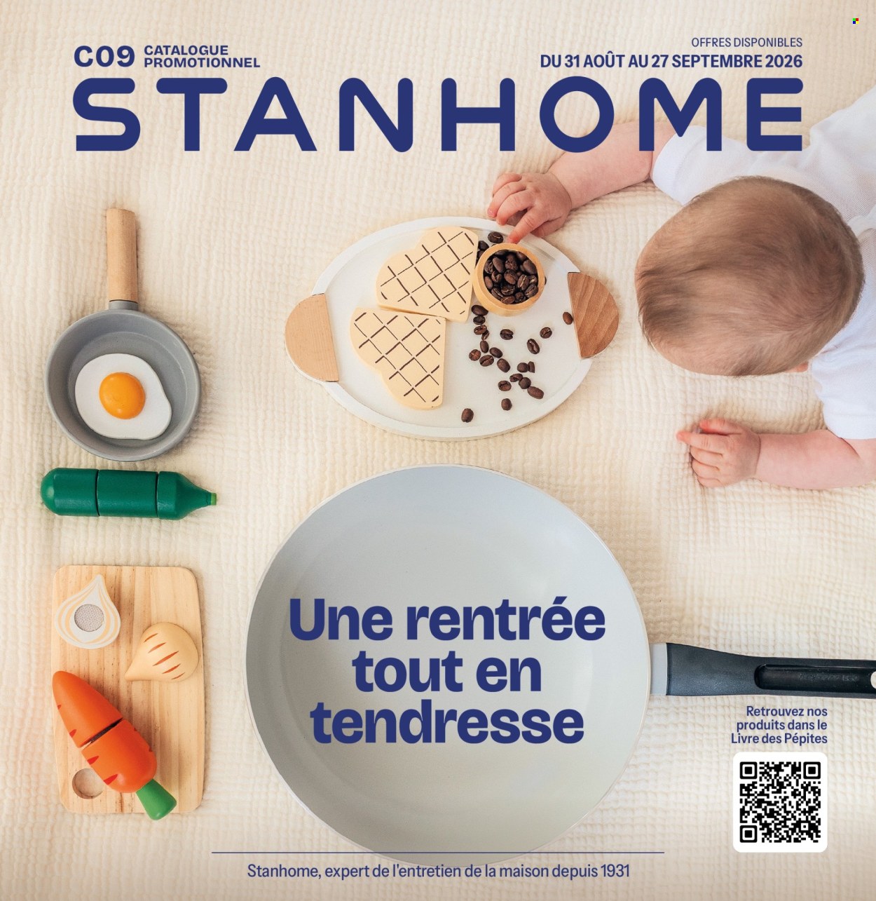 Catalogue Stanhome - 31/08/2026 - 27/09/2026. Page 1