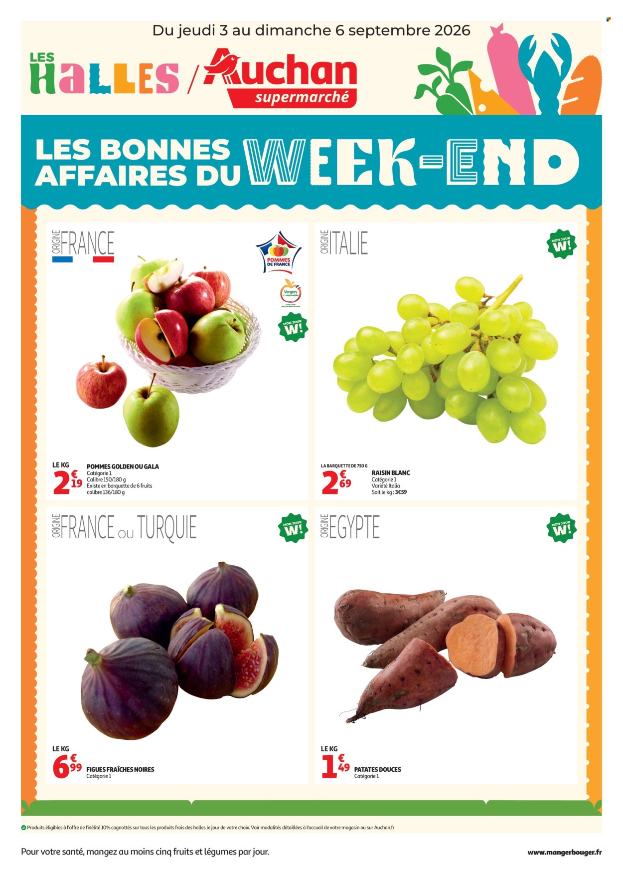 Catalogue Auchan - 03/09/2026 - 06/09/2026. Page 1