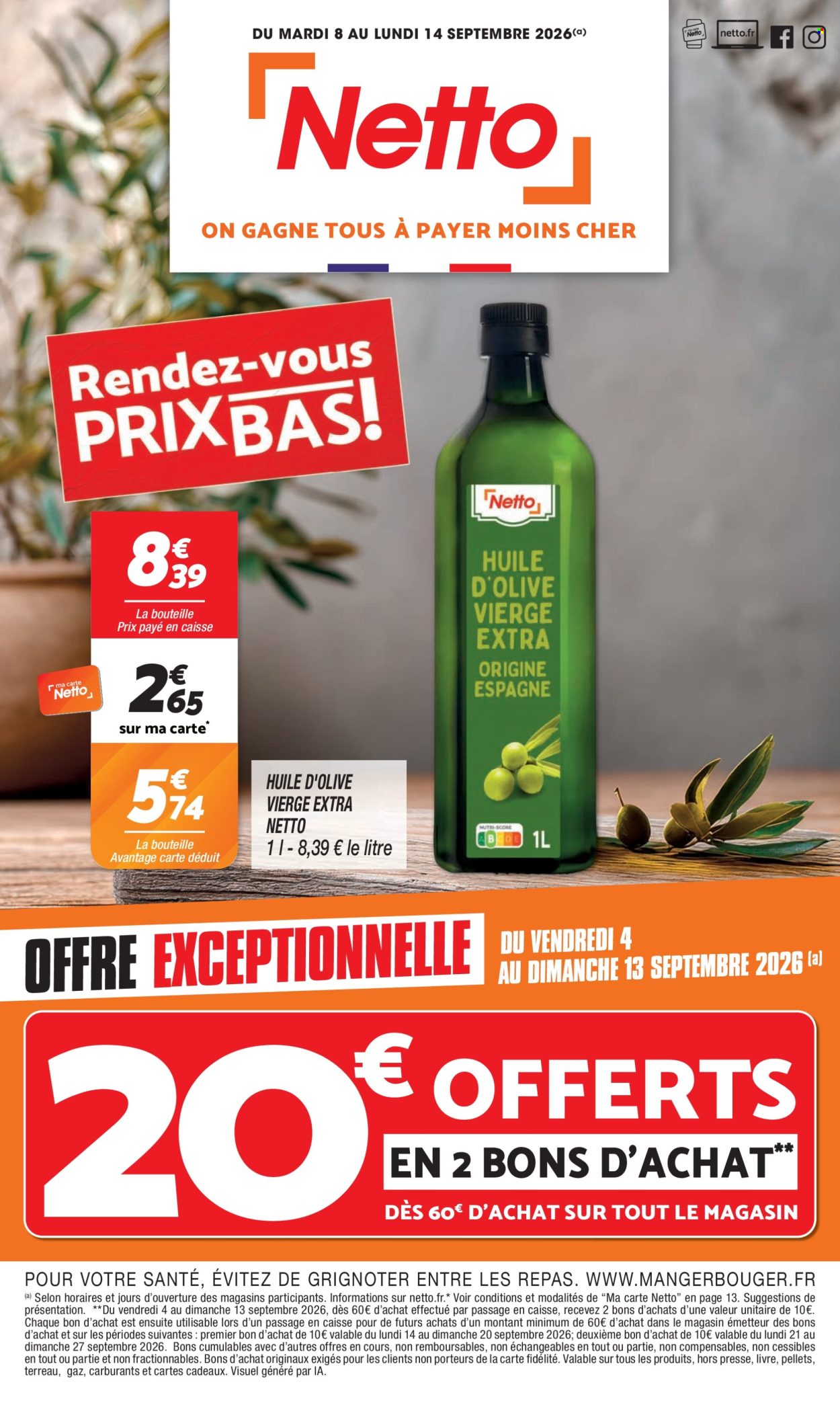 Catalogue Netto - 08/09/2026 - 14/09/2026. Page 1