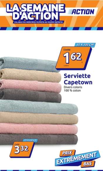 Catalogue Action - 02/09/2026 - 08/09/2026.