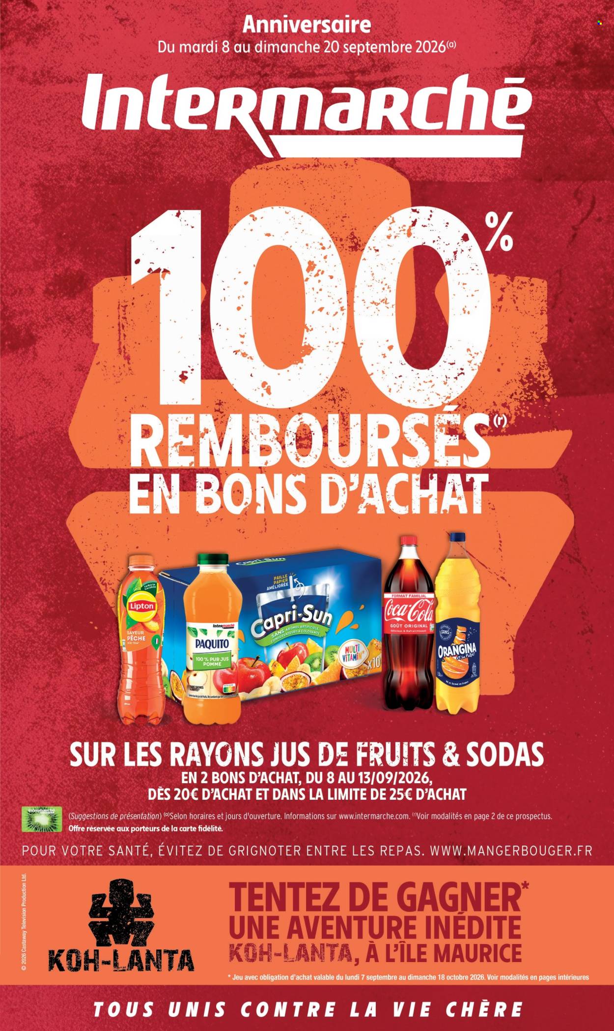 Catalogue Intermarché Super - 08/09/2026 - 20/09/2026. Page 1