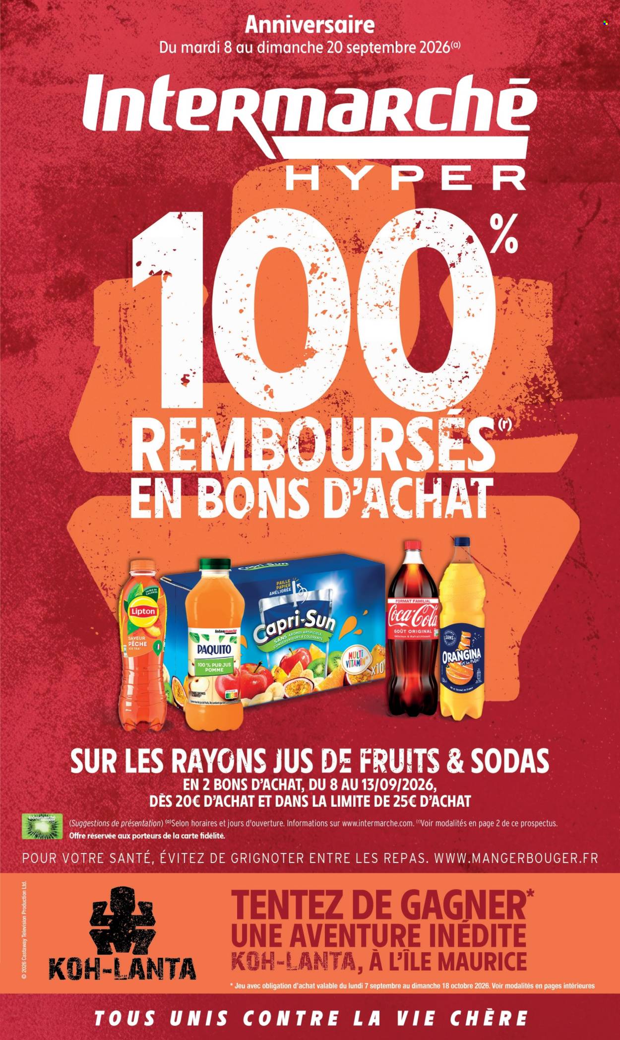 Catalogue Intermarché Hyper - 08/09/2026 - 20/09/2026. Page 1