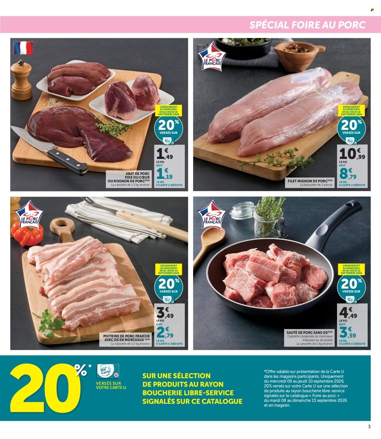Catalogue Magasins U - 08/09/2026 - 13/09/2026. Page 3