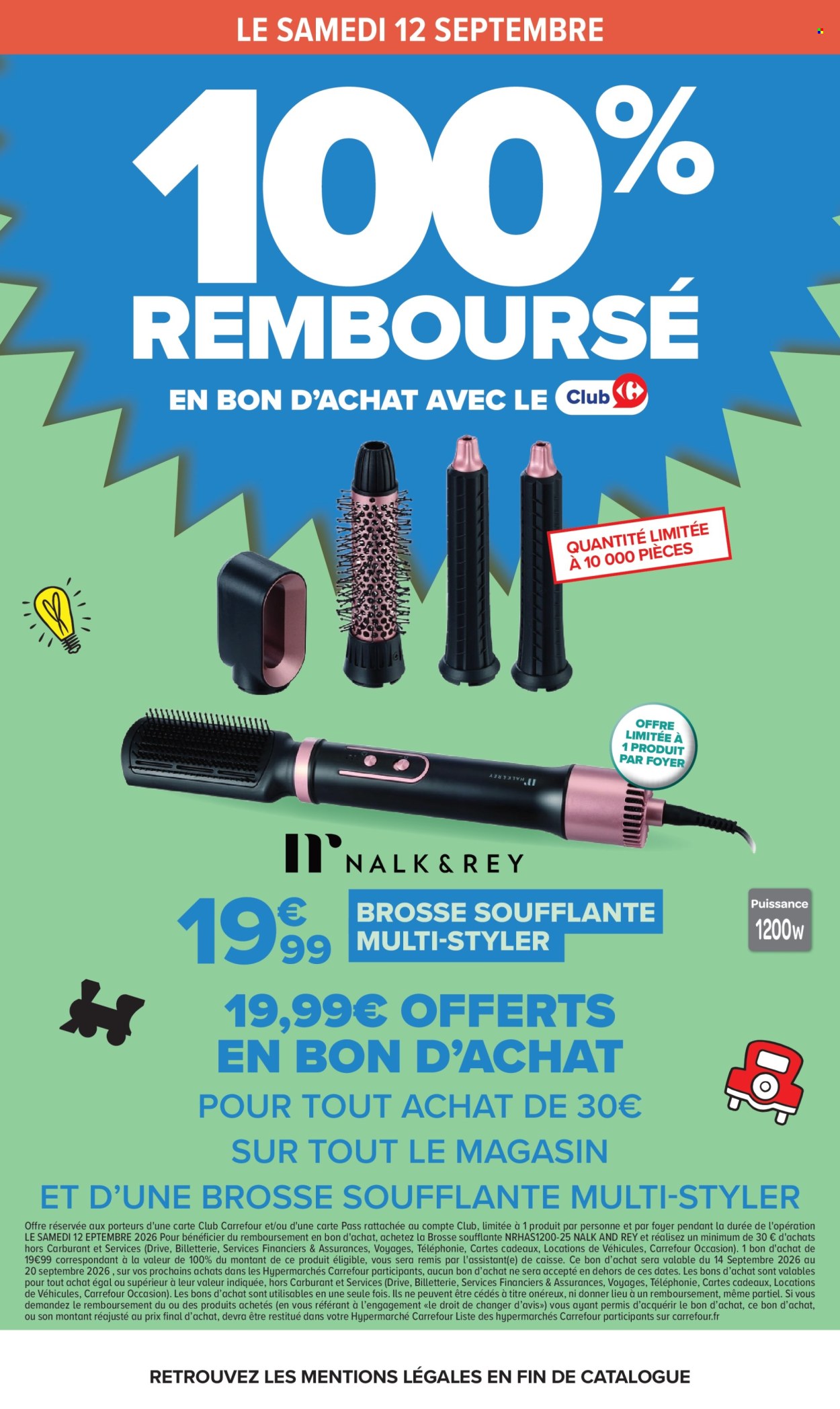 Catalogue Carrefour Hypermarchés - 08/09/2026 - 21/09/2026. Page 7