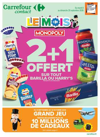 Catalogue Carrefour Contact - 08/09/2026 - 20/09/2026.