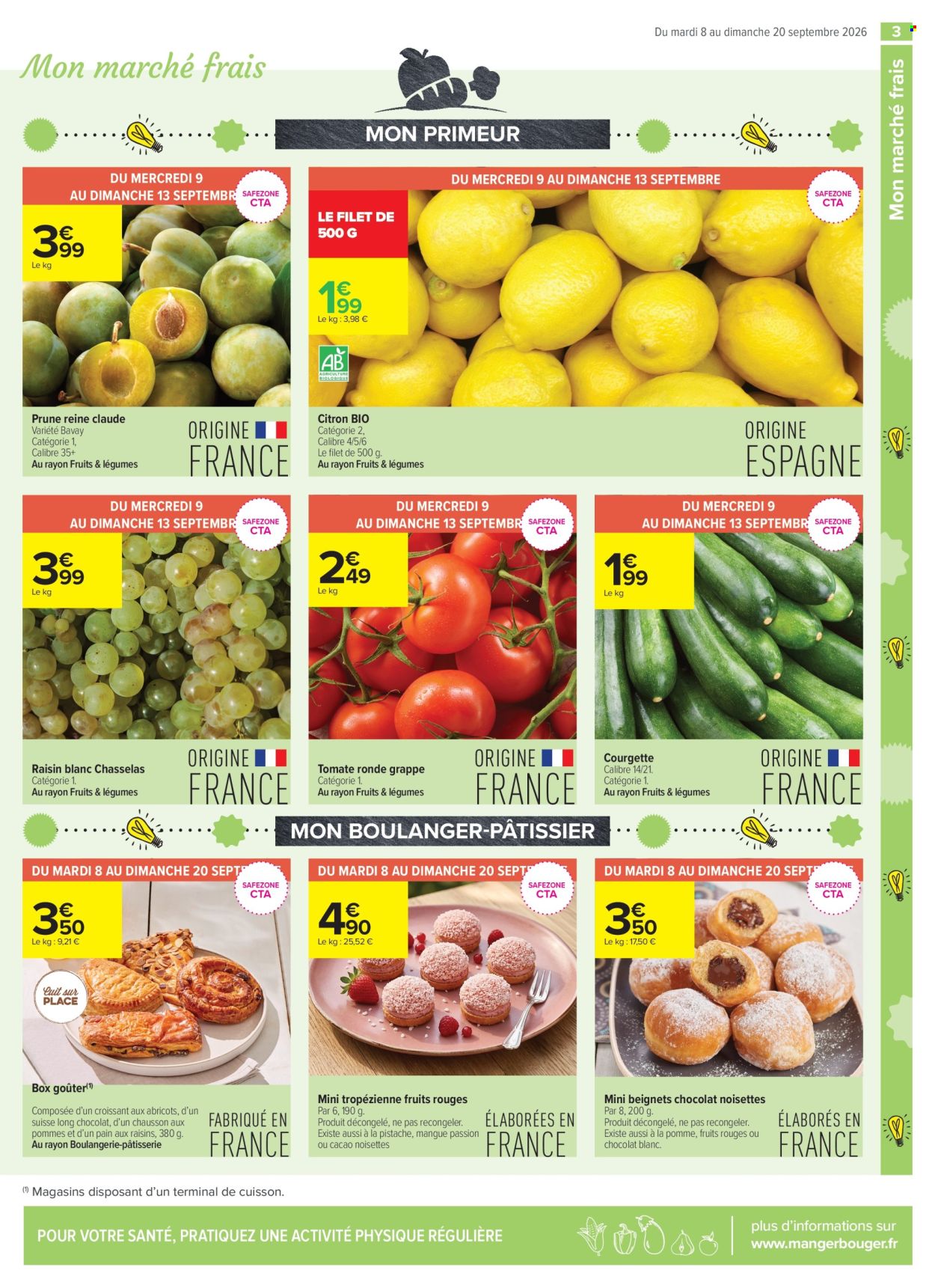 Catalogue Carrefour Contact - 08/09/2026 - 20/09/2026. Page 3