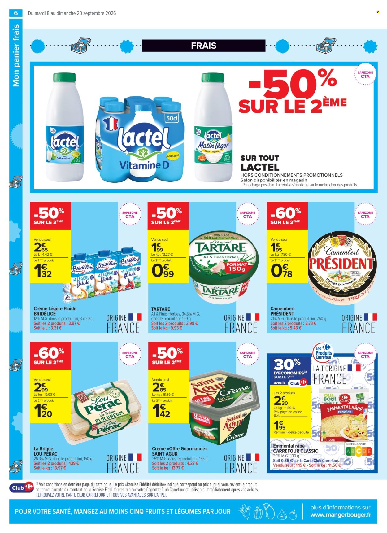 Catalogue Carrefour Contact - 08/09/2026 - 20/09/2026. Page 6