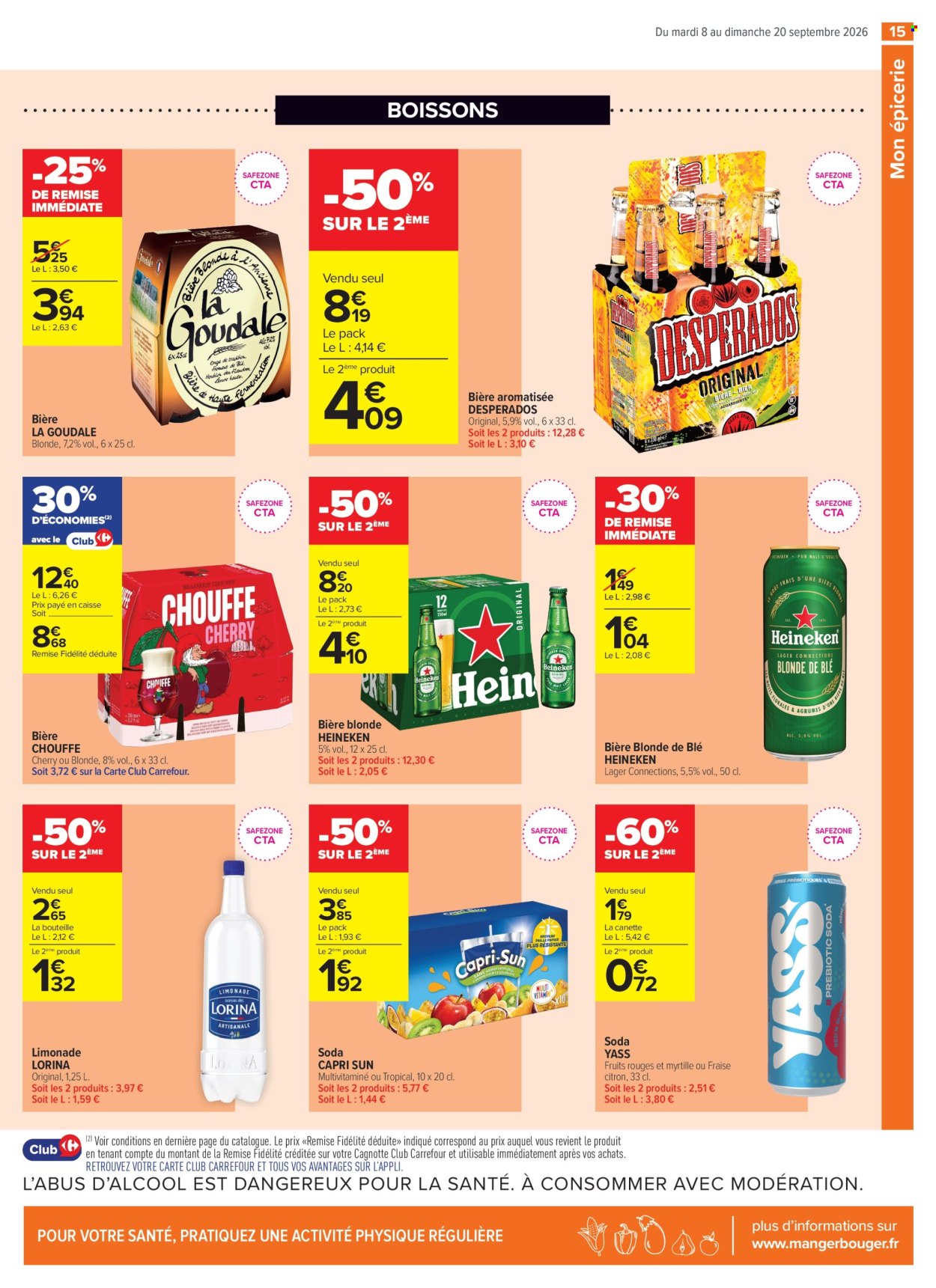 Catalogue Carrefour Contact - 08/09/2026 - 20/09/2026. Page 15