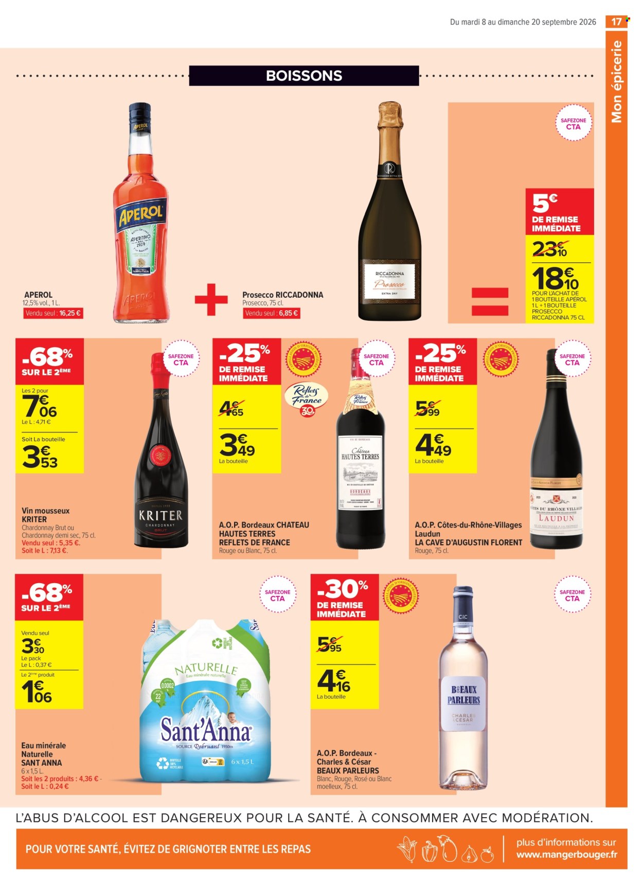 Catalogue Carrefour Contact - 08/09/2026 - 20/09/2026. Page 17