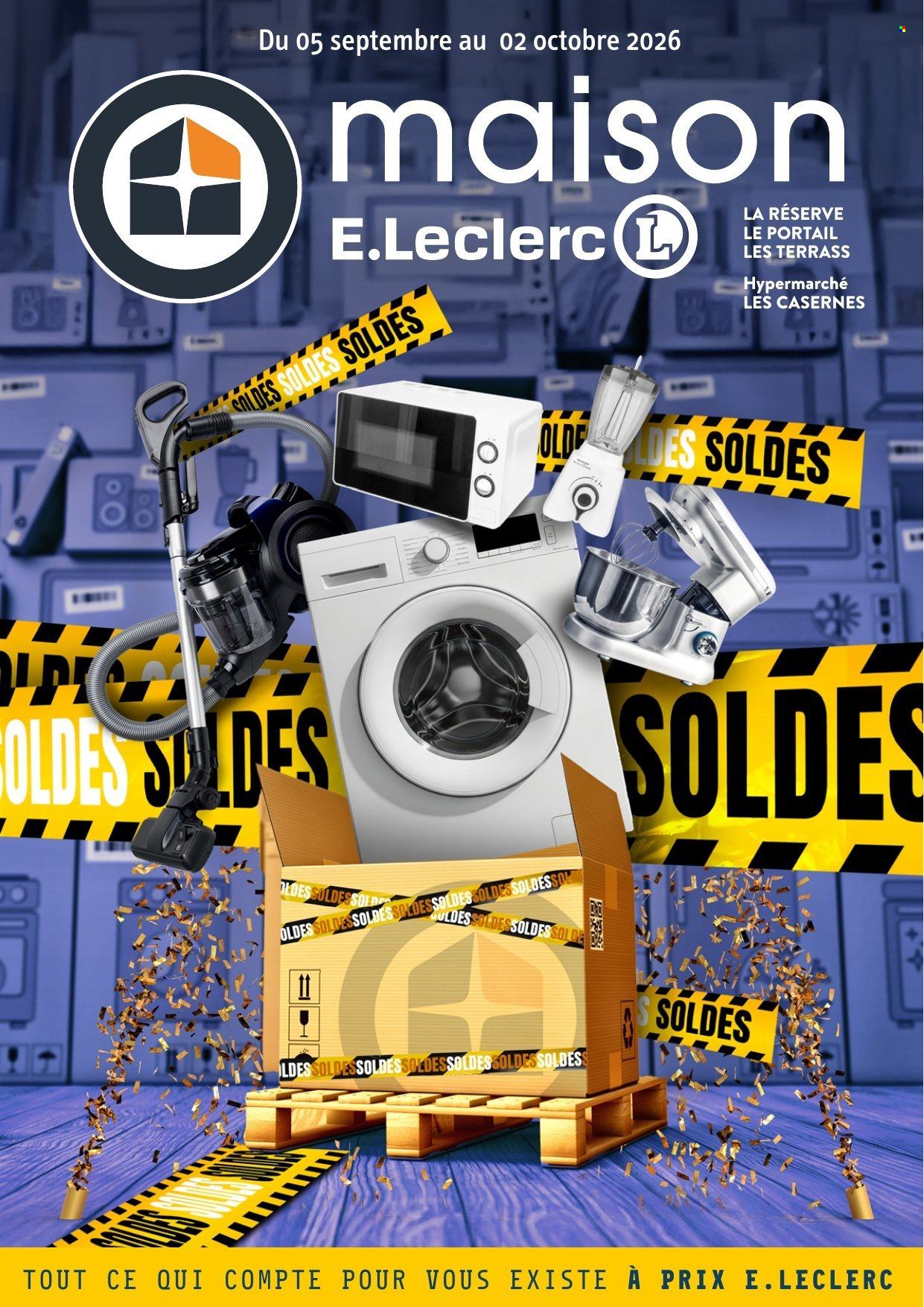 Catalogue E.Leclerc - 05/09/2026 - 02/10/2026. Page 1