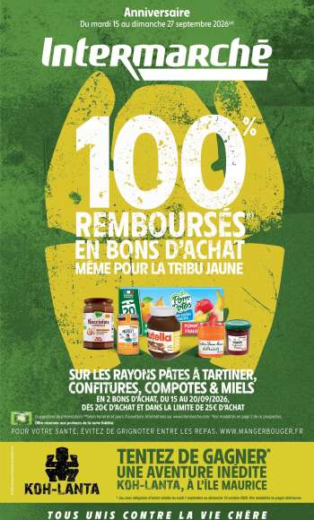 Catalogue Intermarché Super - 15/09/2026 - 27/09/2026.