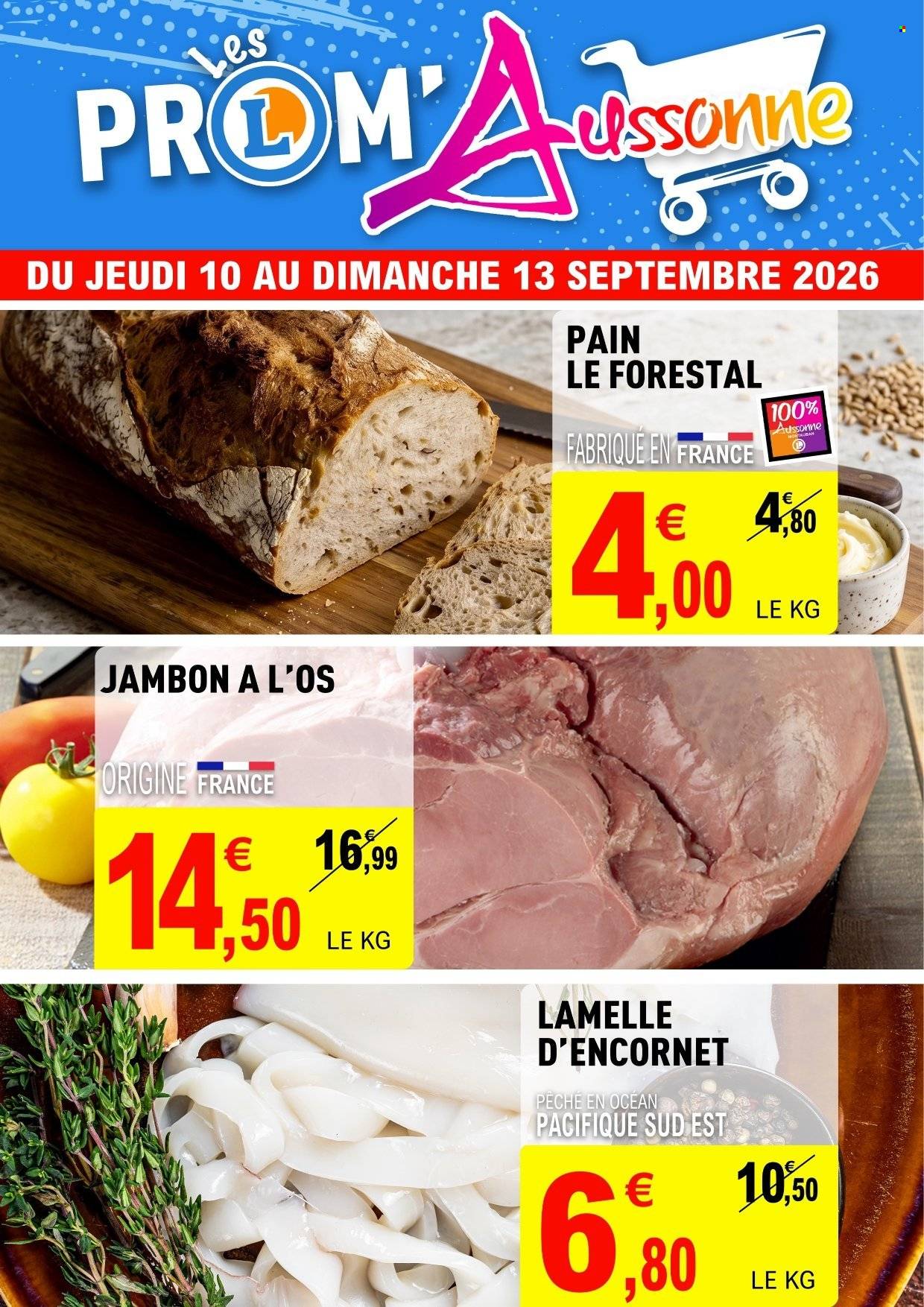 Catalogue E.Leclerc - 10/09/2026 - 13/09/2026. Page 1