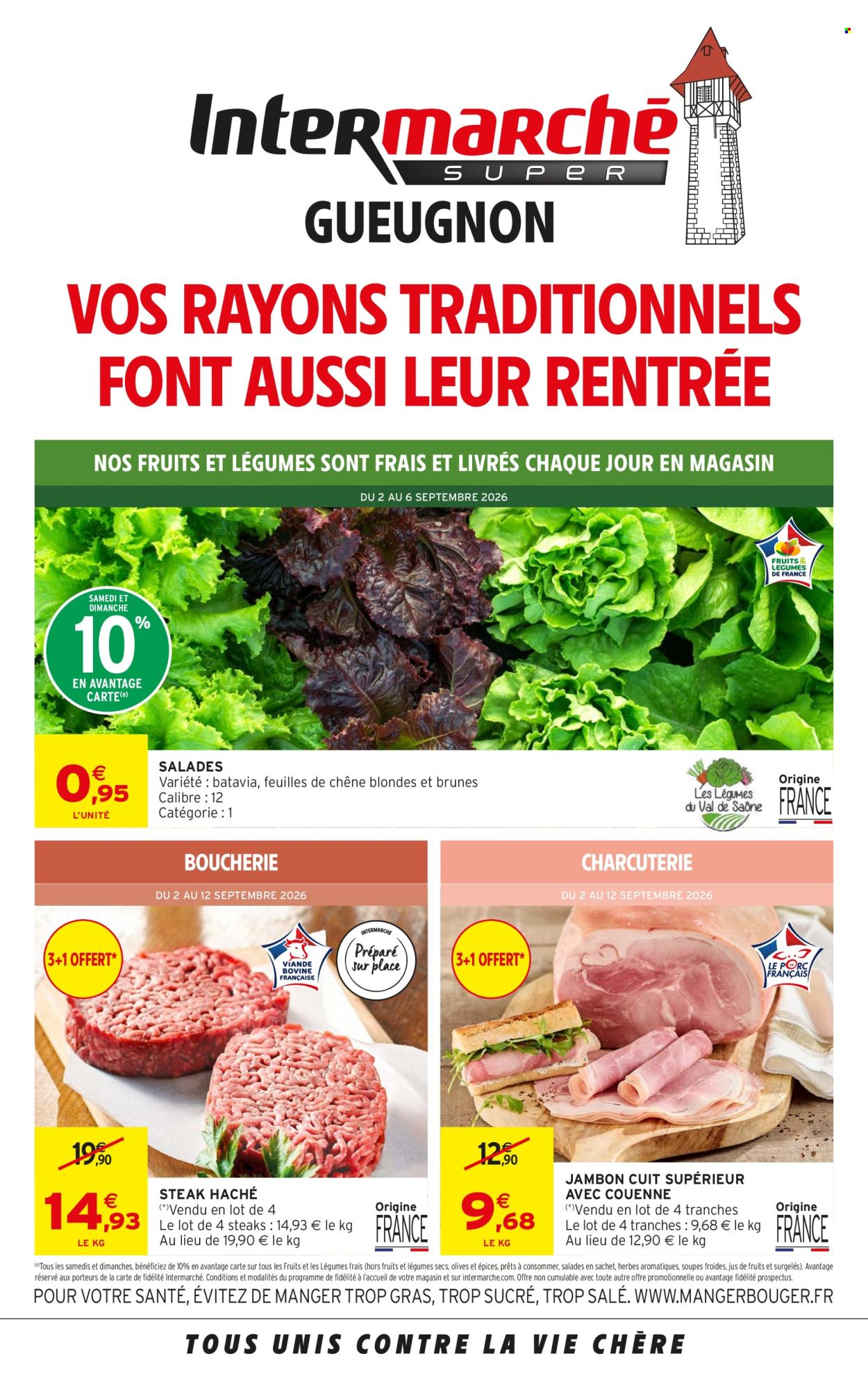 Catalogue Intermarché Super - 01/09/2026 - 12/09/2026. Page 1