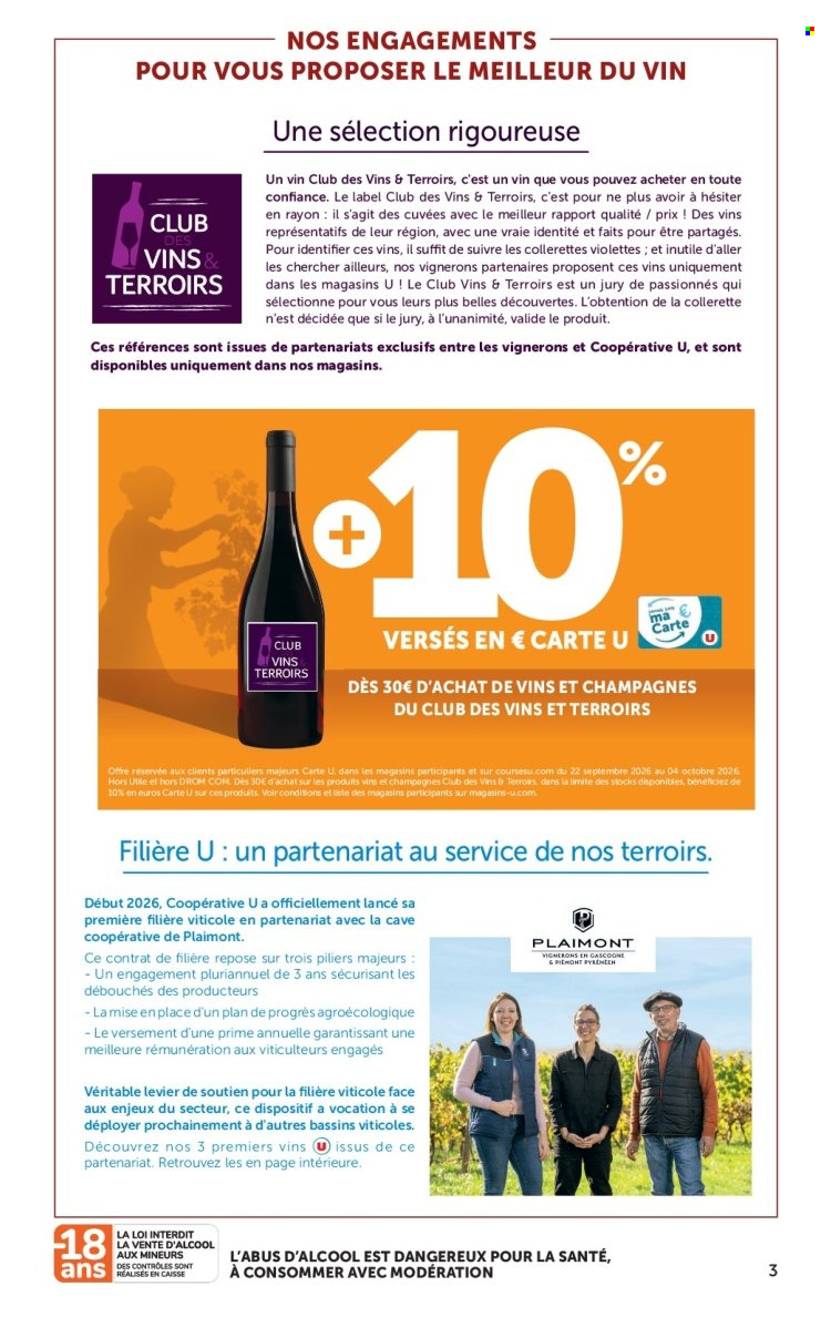 Catalogue SUPER U - 22/09/2026 - 04/10/2026. Page 3