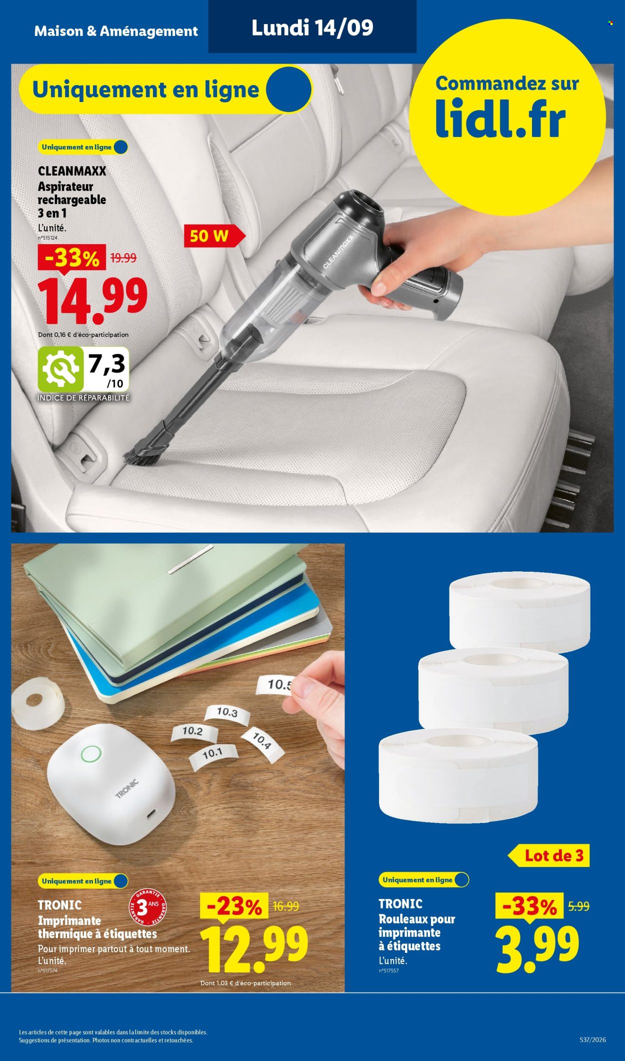 Catalogue Lidl - 14/09/2026 - 17/09/2026. Page 5