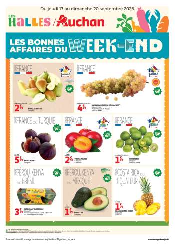 Catalogue Auchan - 17/09/2026 - 20/09/2026.