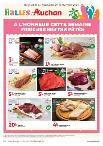 Catalogue Auchan - 17/09/2026 - 20/09/2026.