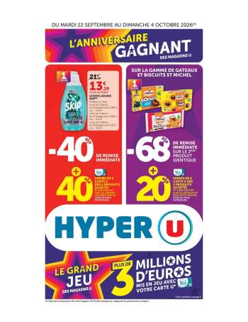 Catalogue HYPER U - 22/09/2026 - 04/10/2026.