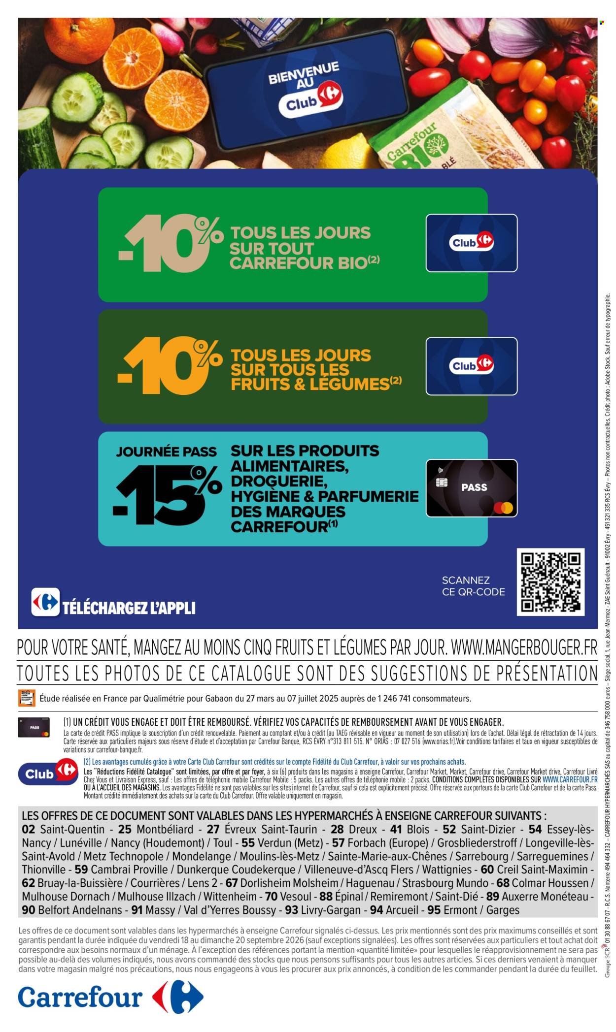 Catalogue Carrefour Hypermarchés - 18/09/2026 - 20/09/2026. Page 2