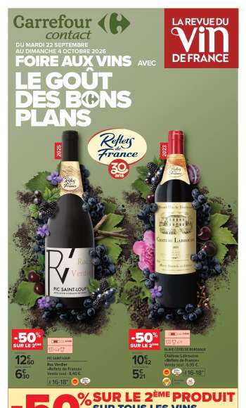 Catalogue Carrefour Contact - 22/09/2026 - 04/10/2026.