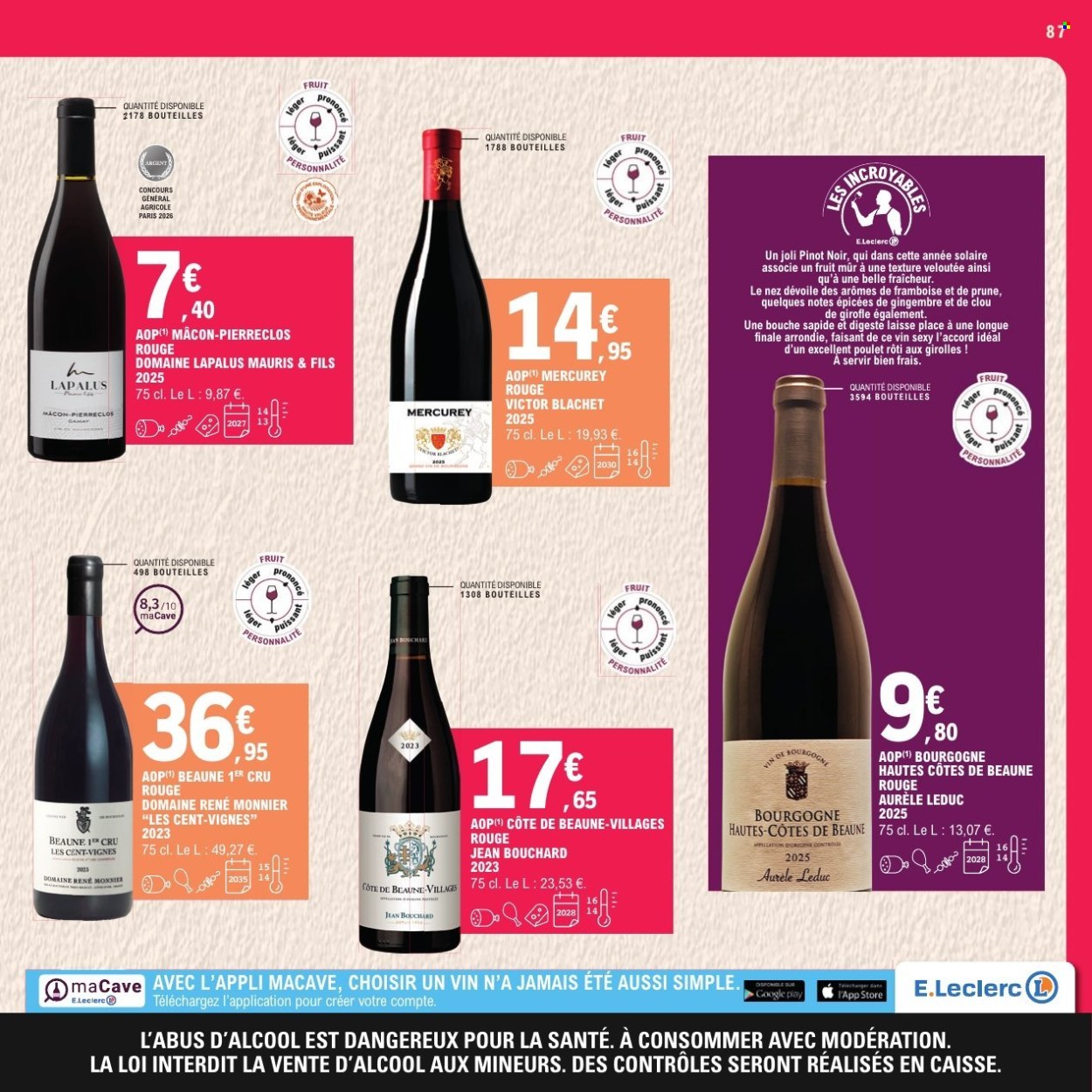 Catalogue E.Leclerc - 26/09/2026 - 10/10/2026. Page 87