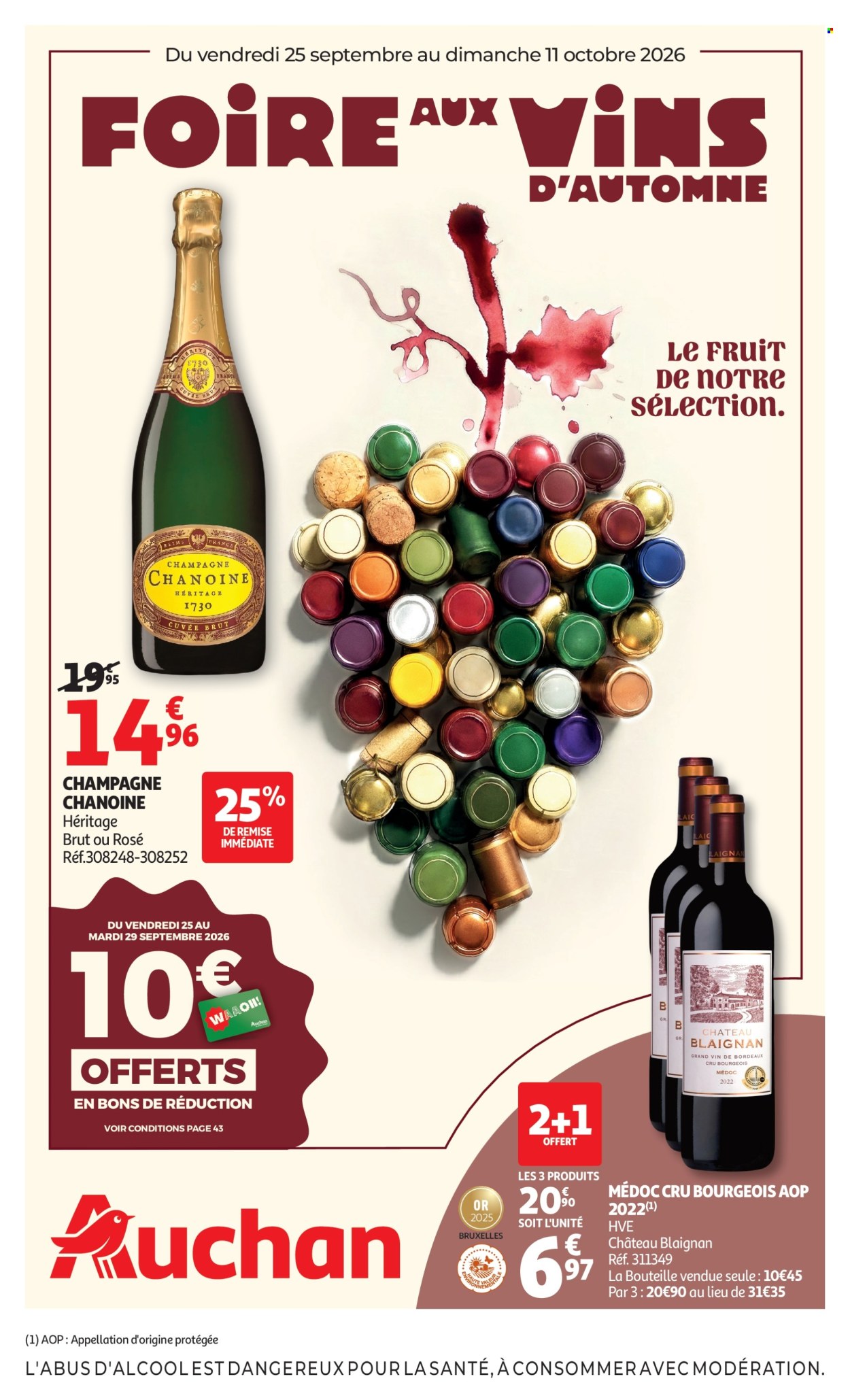 Catalogue Auchan - 25/09/2026 - 11/10/2026. Page 1