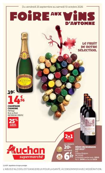 Catalogue Auchan - 25/09/2026 - 11/10/2026.