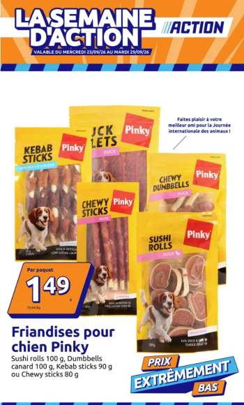 Catalogue Action - 23/09/2026 - 29/09/2026.