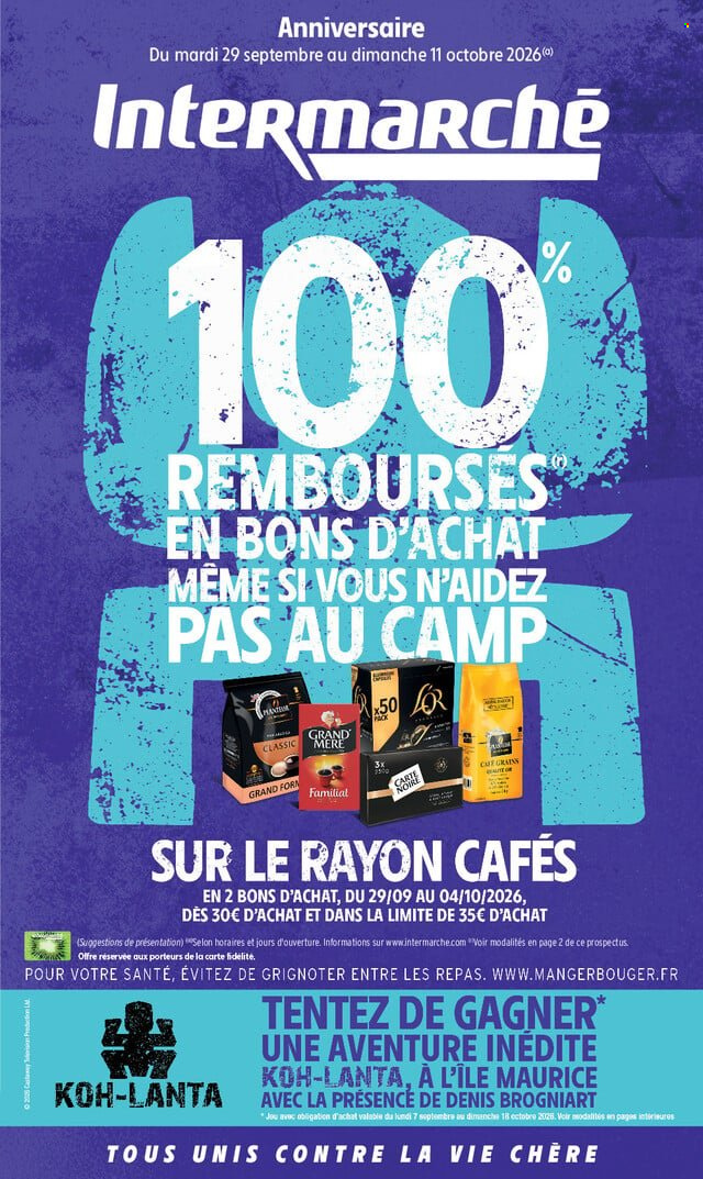 Catalogue Intermarché Super - 29/09/2026 - 11/10/2026. Page 1