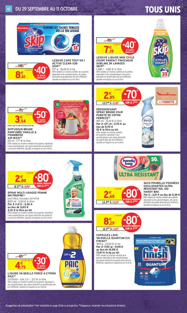 Catalogue Intermarché Super - 29/09/2026 - 11/10/2026. Page 42