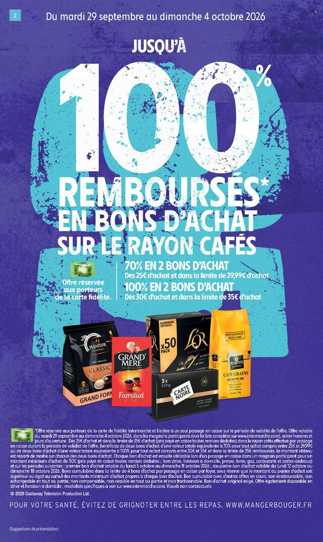 Catalogue Intermarché Contact - 29/09/2026 - 11/10/2026. Page 2