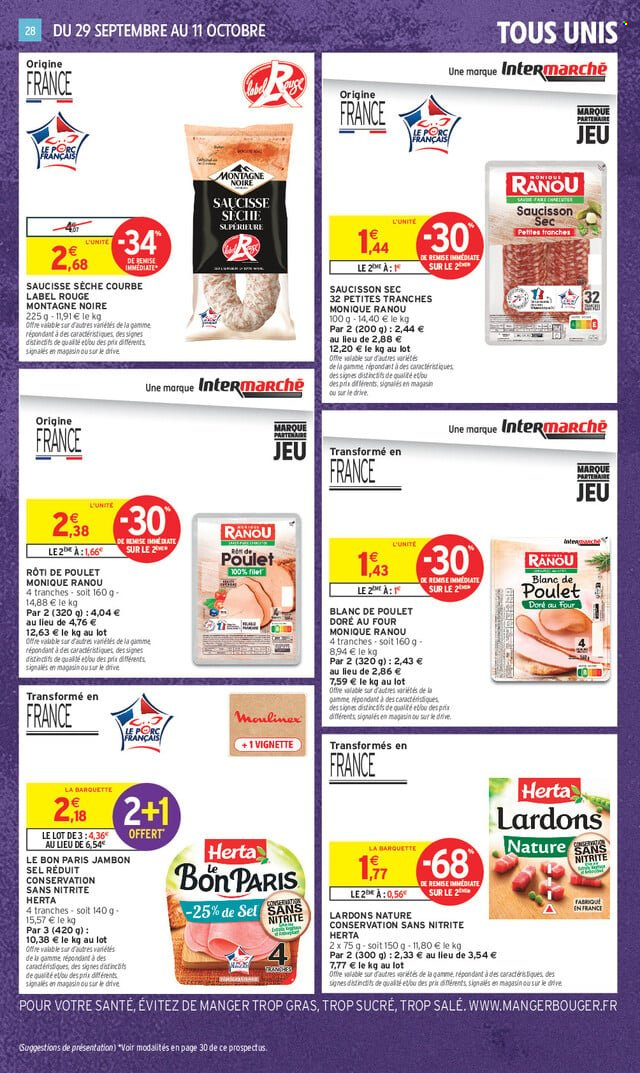 Catalogue Intermarché Contact - 29/09/2026 - 11/10/2026. Page 28