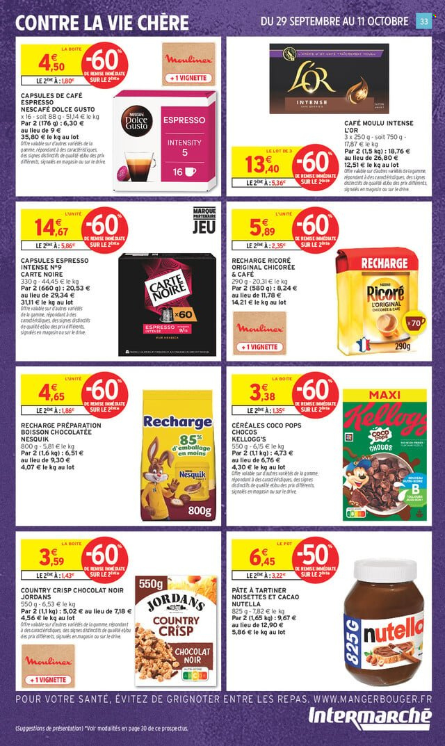 Catalogue Intermarché Contact - 29/09/2026 - 11/10/2026. Page 33