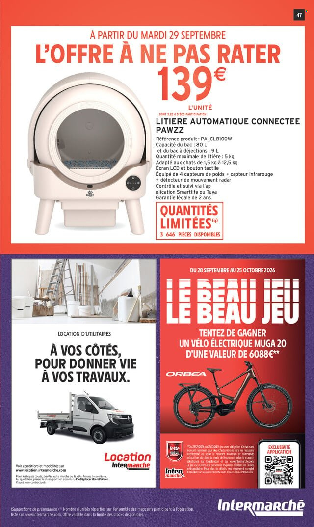 Catalogue Intermarché Contact - 29/09/2026 - 11/10/2026. Page 47