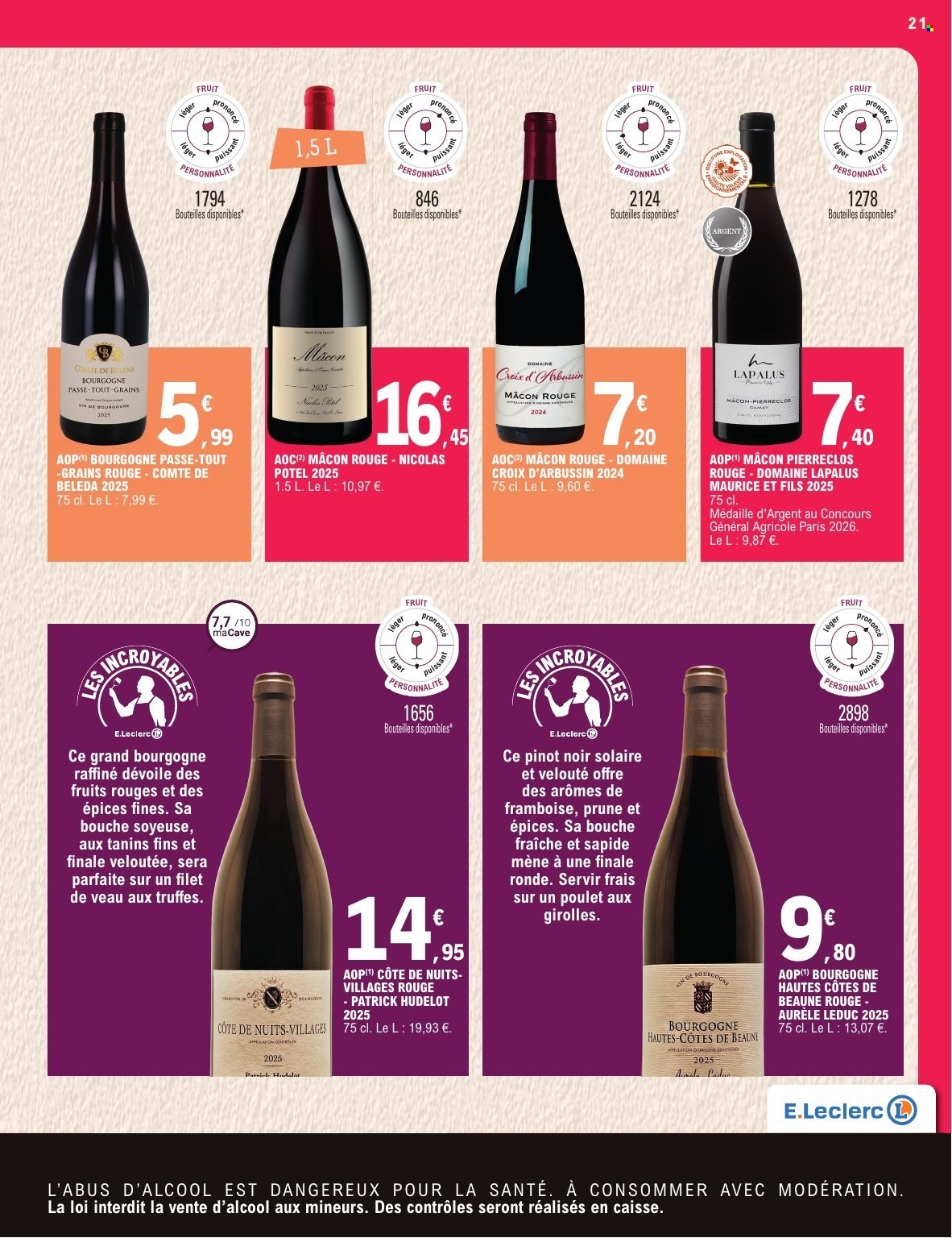 Catalogue E.Leclerc - 26/09/2026 - 10/10/2026. Page 21