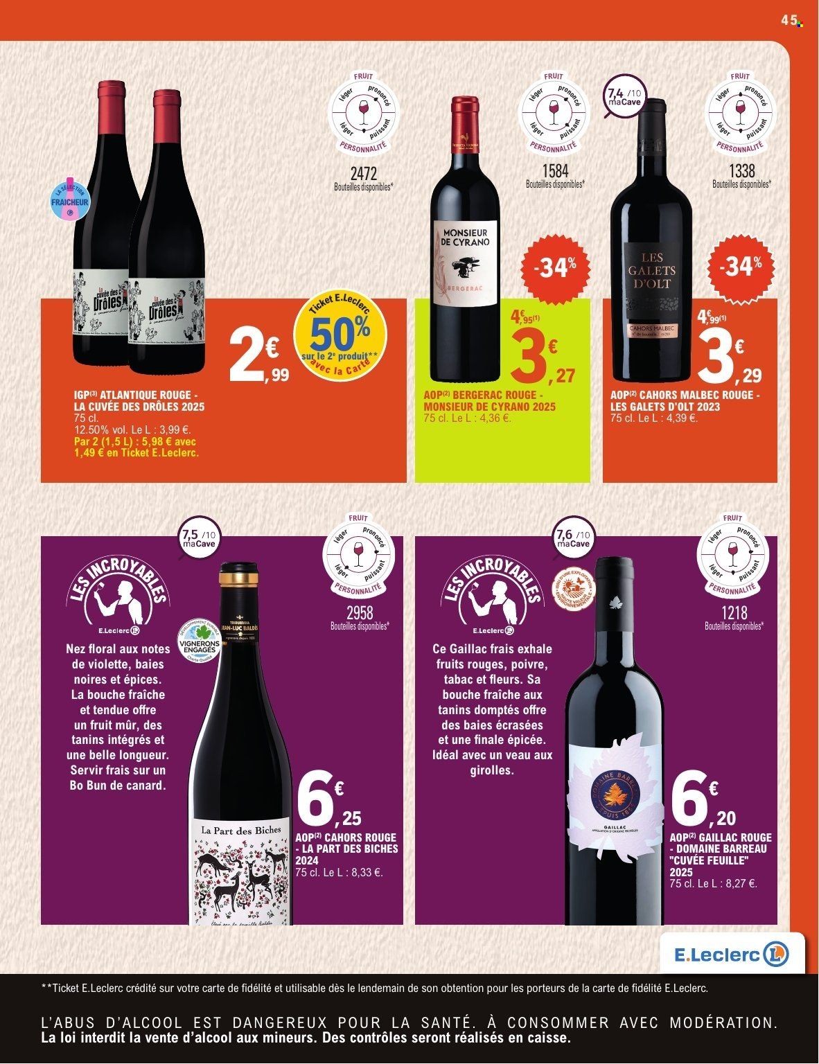 Catalogue E.Leclerc - 26/09/2026 - 10/10/2026. Page 45