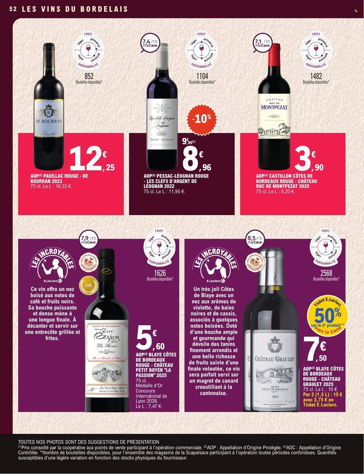 Catalogue E.Leclerc - 26/09/2026 - 10/10/2026. Page 52
