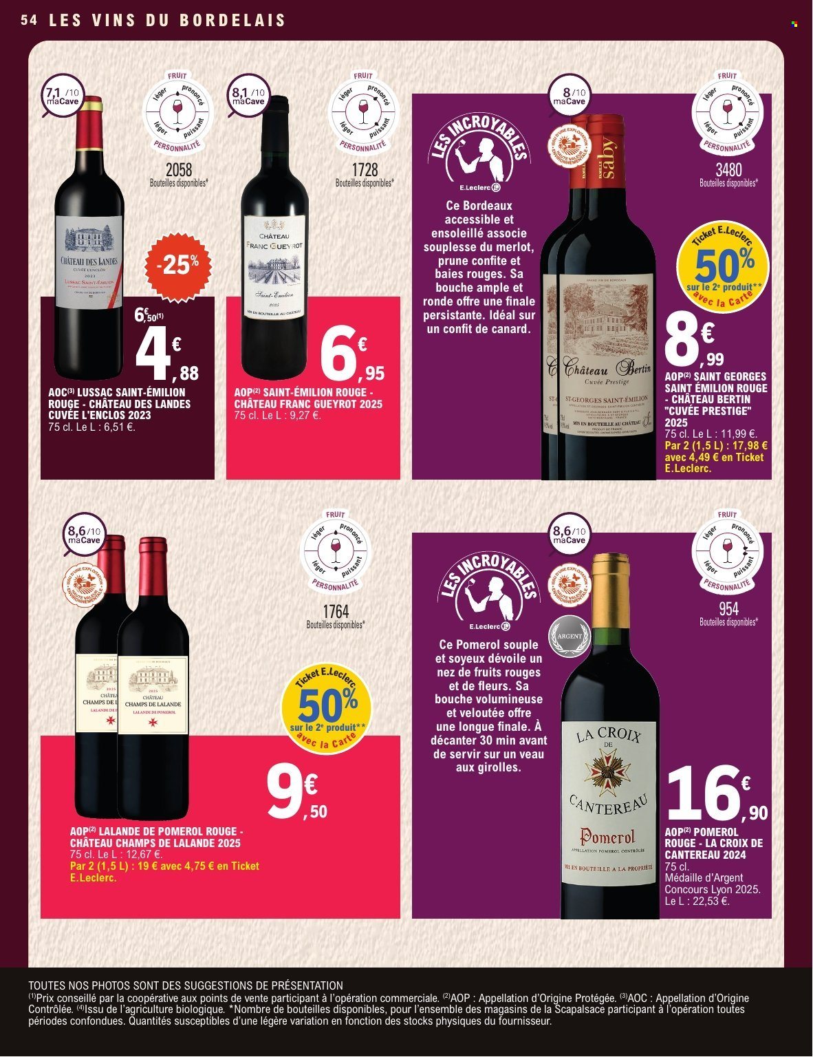 Catalogue E.Leclerc - 26/09/2026 - 10/10/2026. Page 54