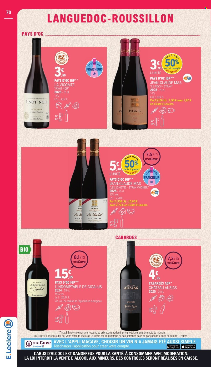 Catalogue E.Leclerc - 26/09/2026 - 10/10/2026. Page 70