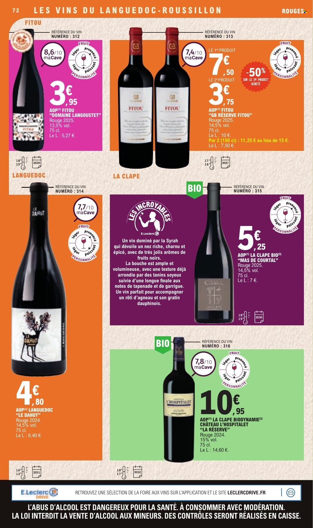 Catalogue E.Leclerc - 26/09/2026 - 10/10/2026. Page 72