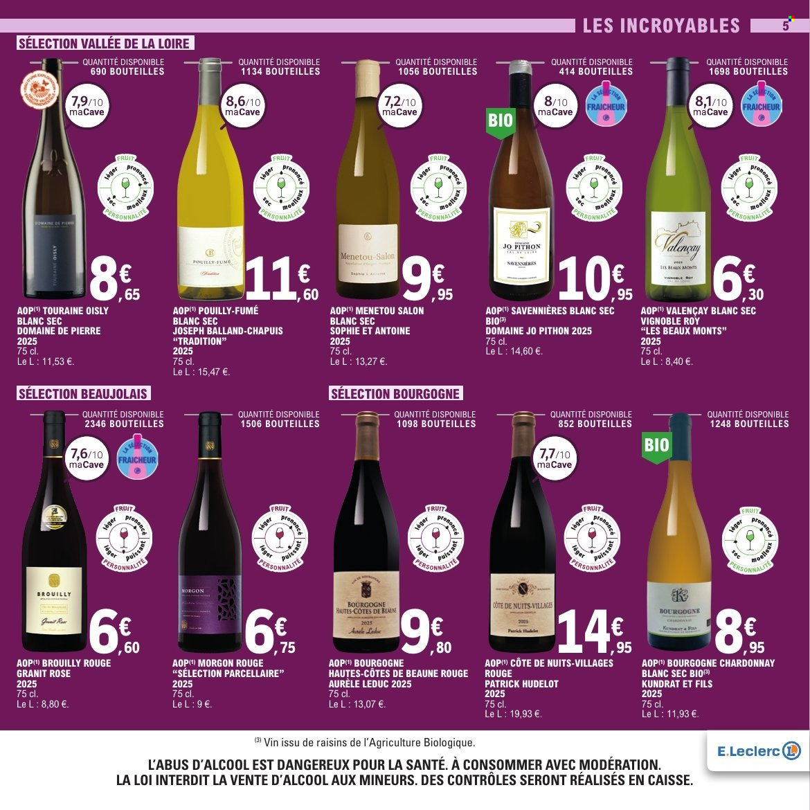 Catalogue E.Leclerc - 29/09/2026 - 10/10/2026. Page 5