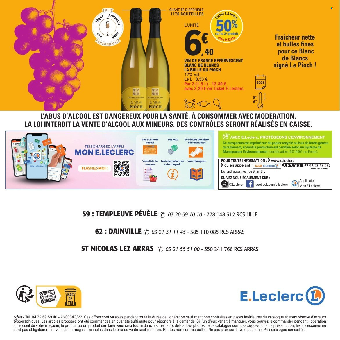 Catalogue E.Leclerc - 29/09/2026 - 10/10/2026. Page 112