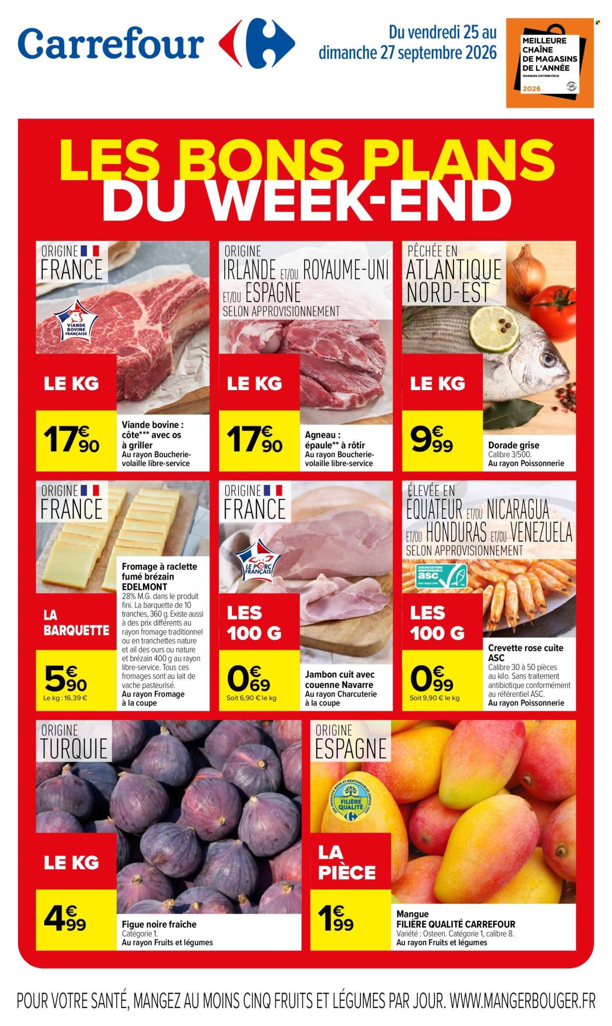 Catalogue Carrefour Hypermarchés - 25/09/2026 - 27/09/2026. Page 1